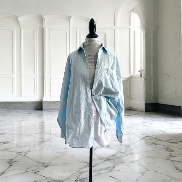 Calvin Klein Men’s button down XL Regular Fit Baby Blue gingham - Picture 5 of 16